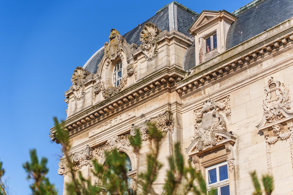 La façade du Théâtre de Calais