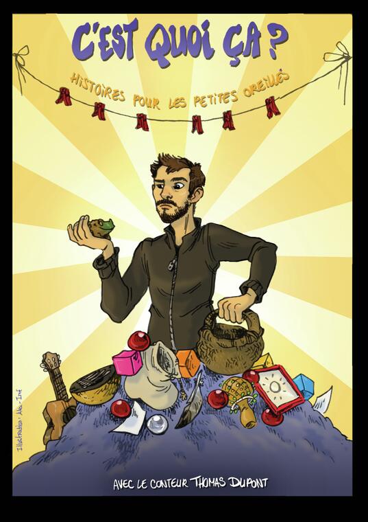 2025-11-12 Thomas DUPONT Affiche C'est quoi ça copie 2