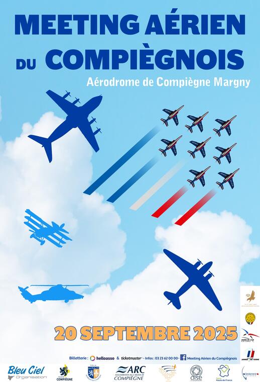 Meeting aérien avec la Patrouille de France
