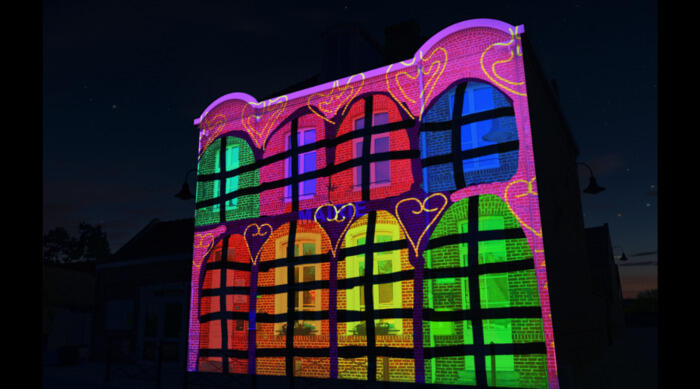 Video Mapping Festival #8 - PÉRONNE-EN-MÉLANTOIS – Mairie – 19 septembre_1