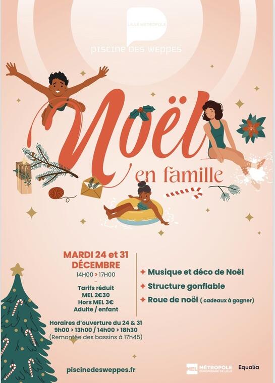 Noël en famille à la Piscine des Weppes_1