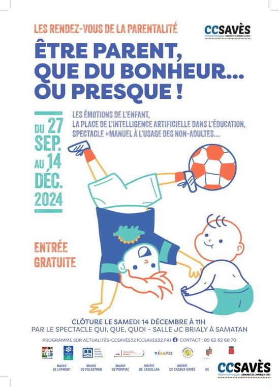 Affiche RdV parentalité