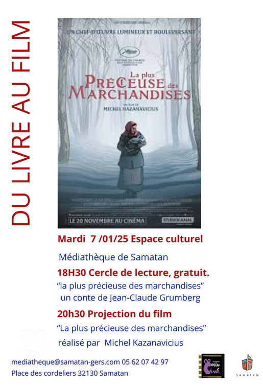 Affiche cercle de lecture