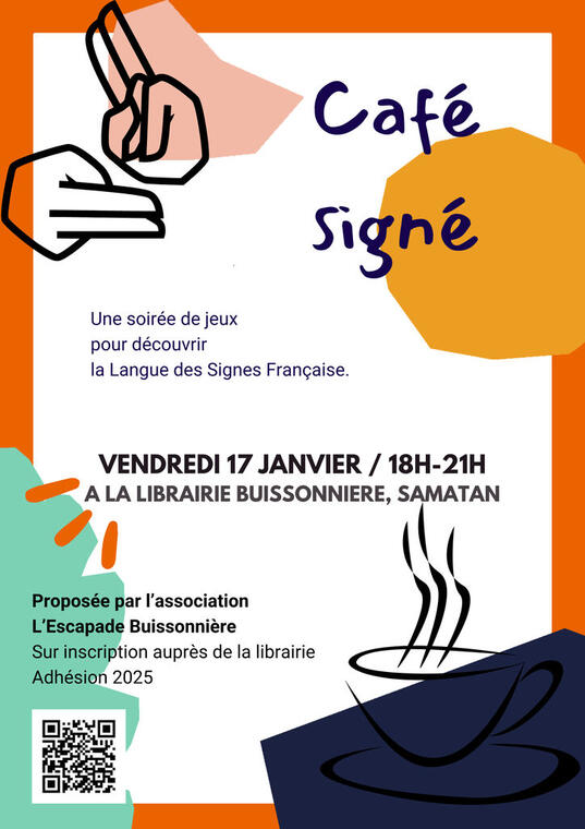 Affiche Café signes