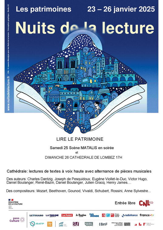 Affiche Nuit de la lecture