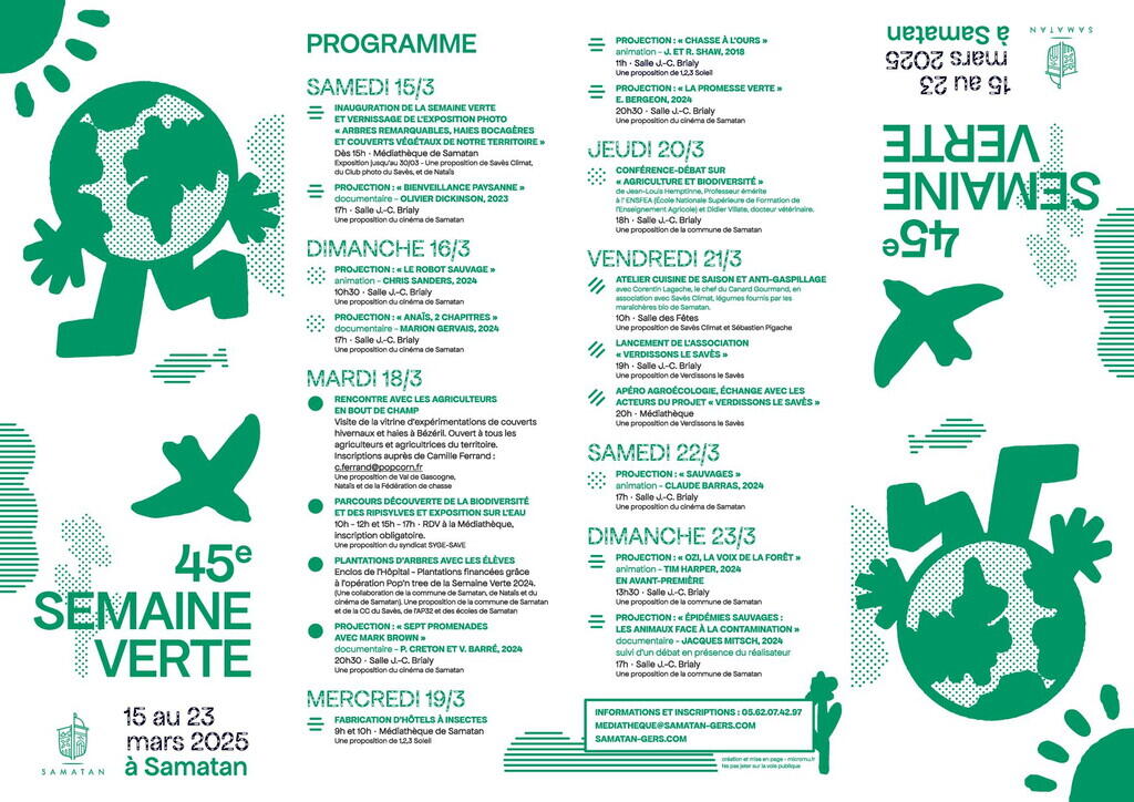 Programme SV 2025