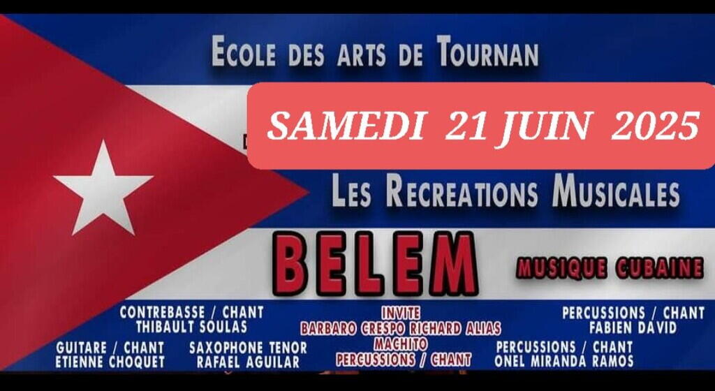 Affiche Concert Belem,