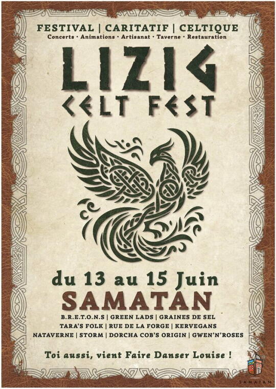 Affiche festival Lizig Celt fest