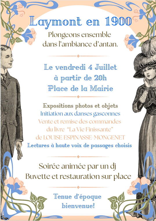 Affiche Laymont en 1900