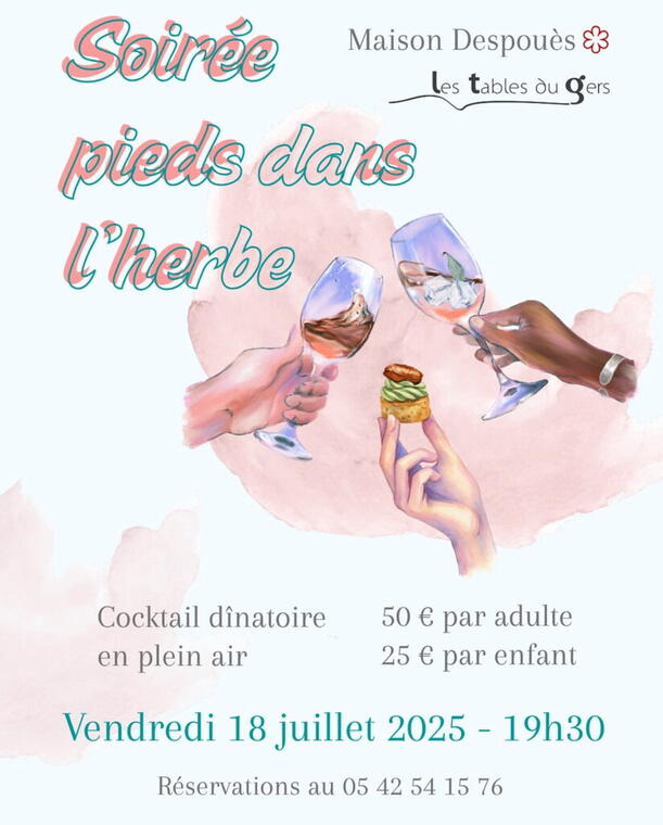 Affiche Pieds dans l'herbe