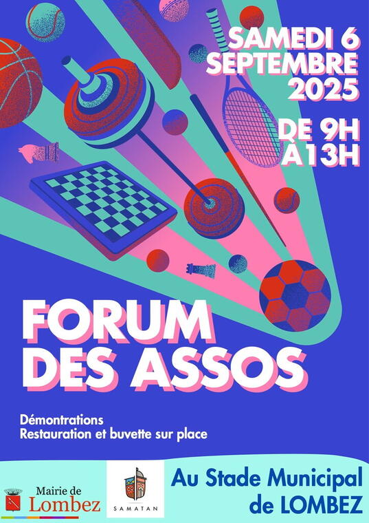Affiche forum des associations