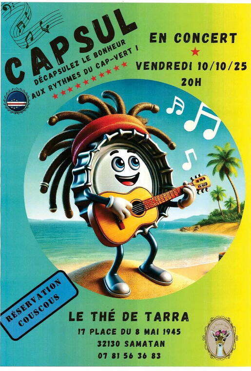Affiche concert Capsul