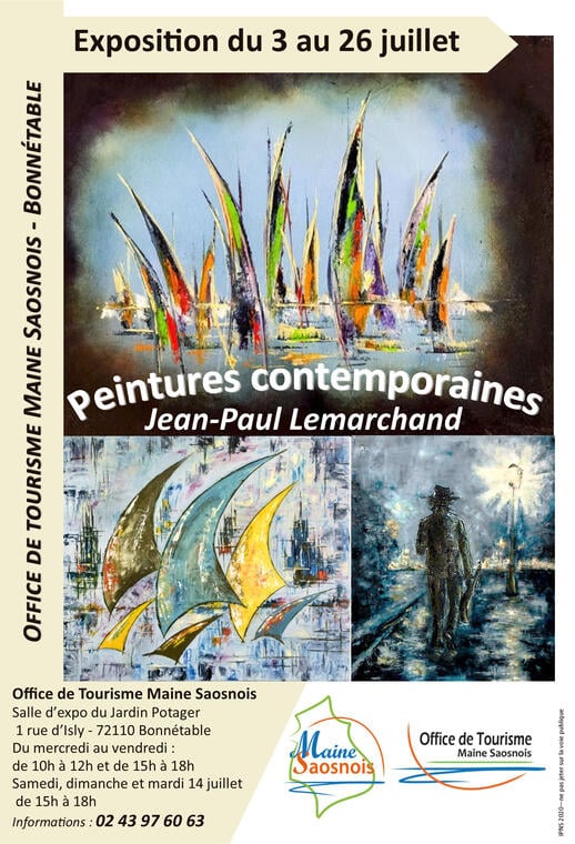 affiche expo m. lemarchand