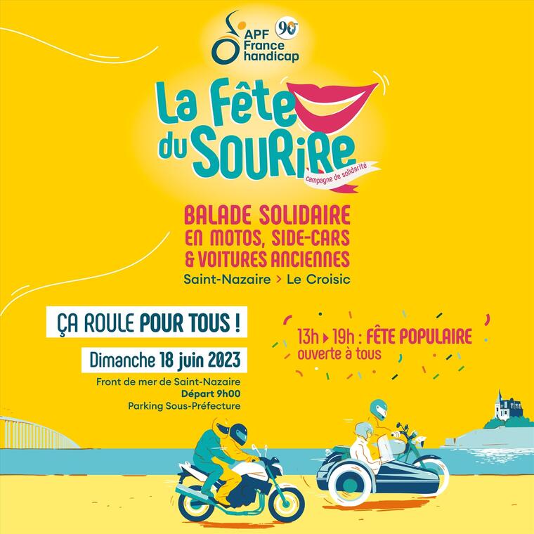 Affiche de la balade motos
