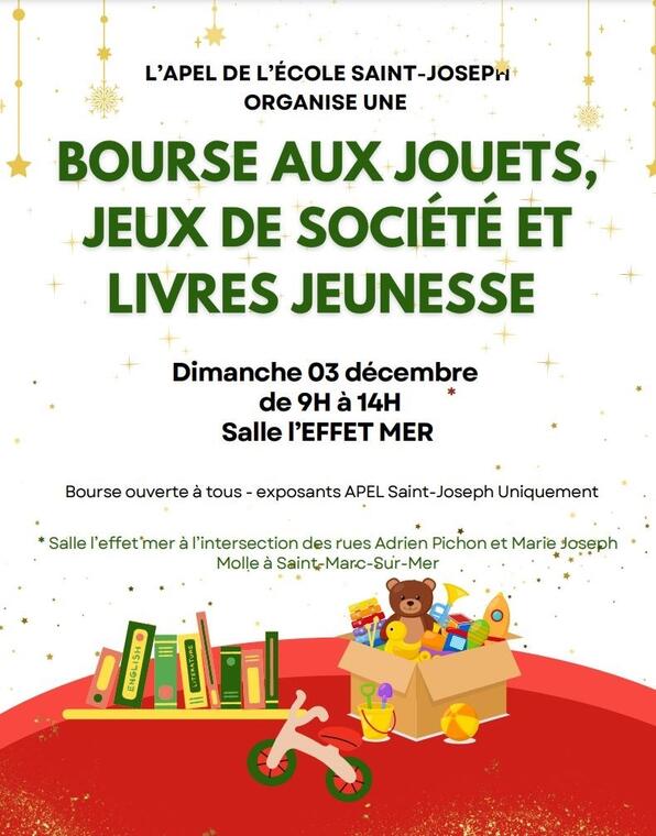 Affiche bourse jouets