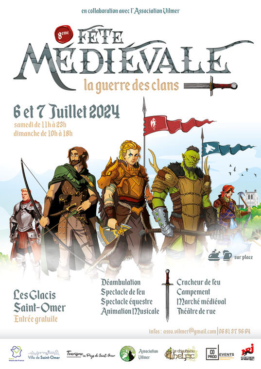 fête médiévale belgique 2025