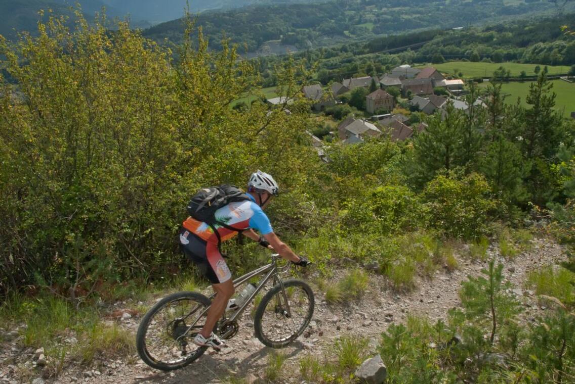 VTT Valgaudemar hautes alpes