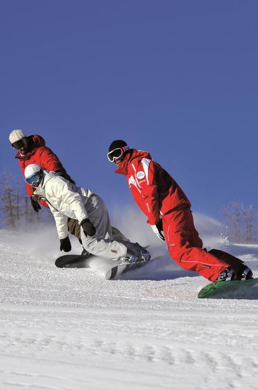 Cours de snowboard