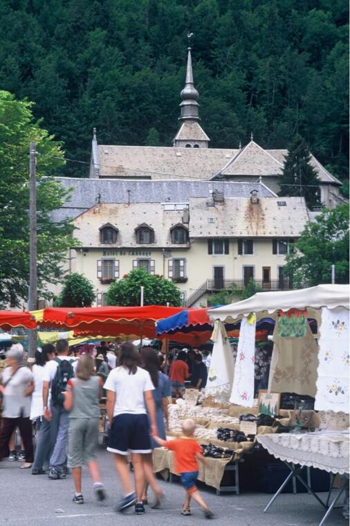 Marché traditionnel Abondance