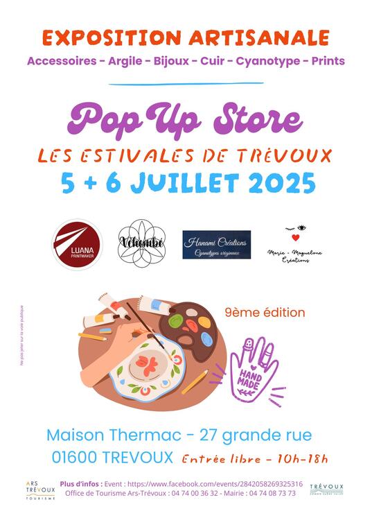 EXPOSITION : Pop Up Store de Juillet_Trévoux
