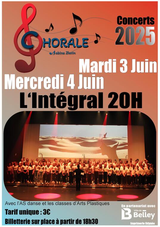 Chorale du collège_Belley