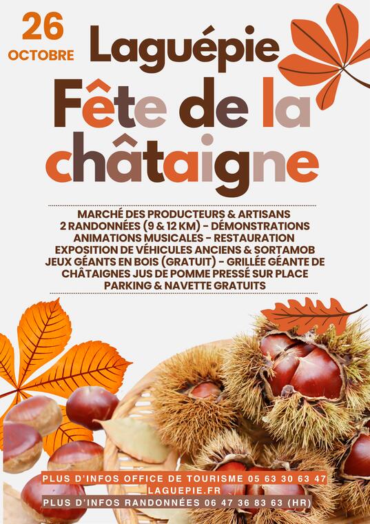 Fête de la châtaigne 2025_Laguépie
