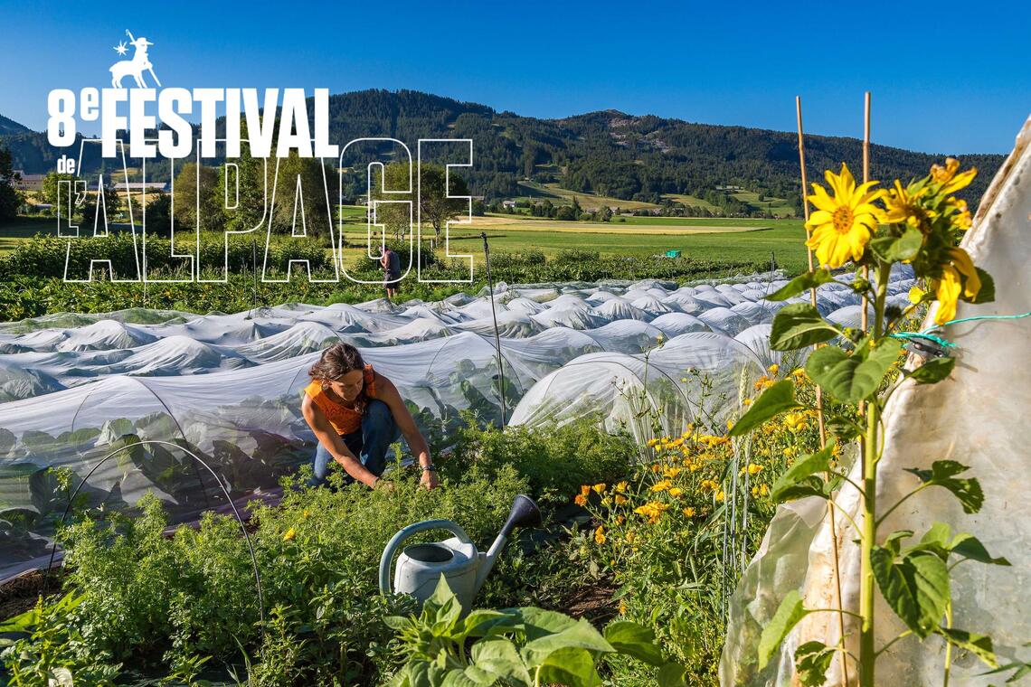 Festival de l'Alpahe : Visite de la ferme Légumontagne_Ancelle