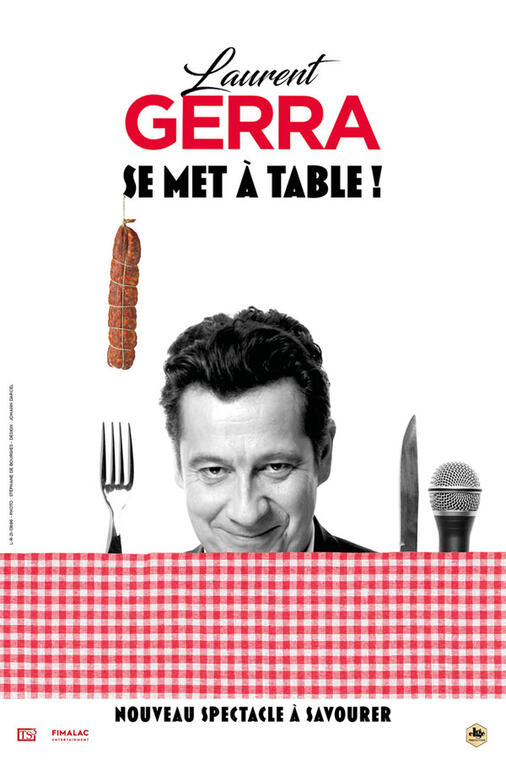 LAURENT GERRA "se met à table !"_Saint-Étienne