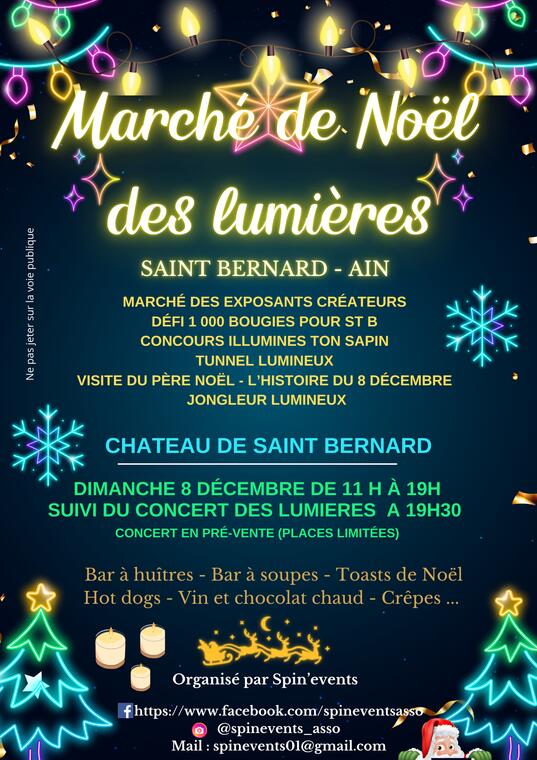 Marché de Noël des lumières