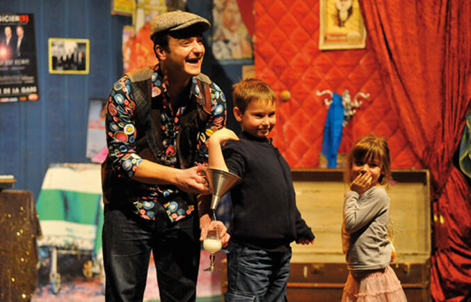 spectacle le grenier du magicien_Guillestre