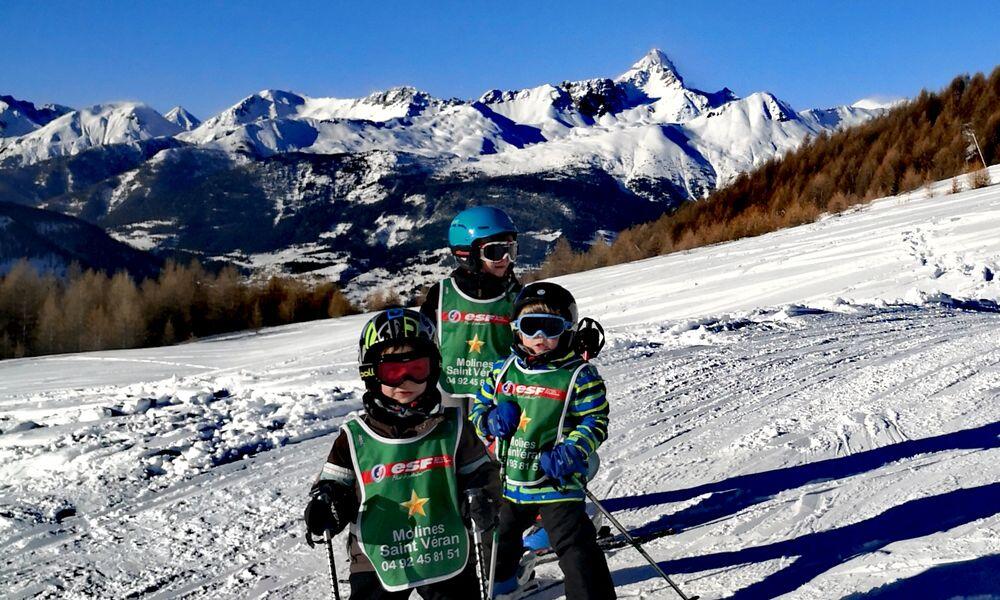 Cours de ski alpin enfants_Molines-en-Queyras