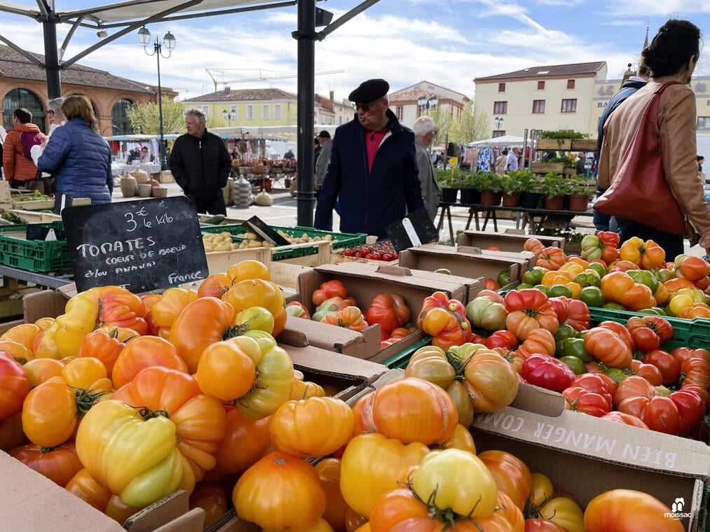 Marché de Moissac, Tarn & Garonne