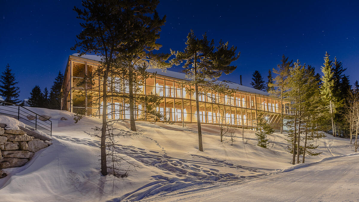 ZECAMP bâtiment hiver