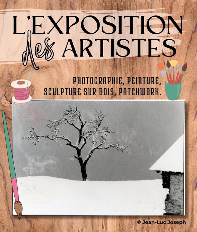 L'exposition des artistes