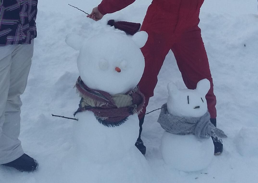 Concours de bonhomme de neige