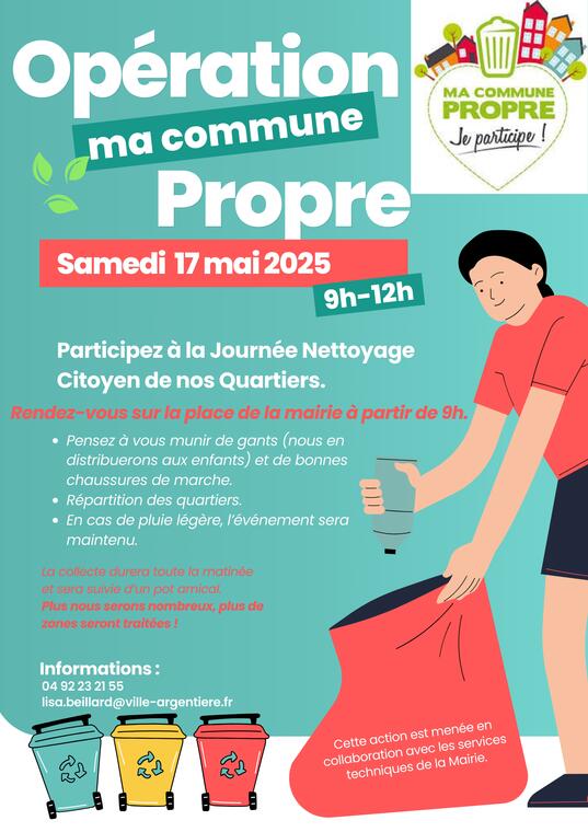 Opération "ma commune propre"_L'Argentière-la-Bessée