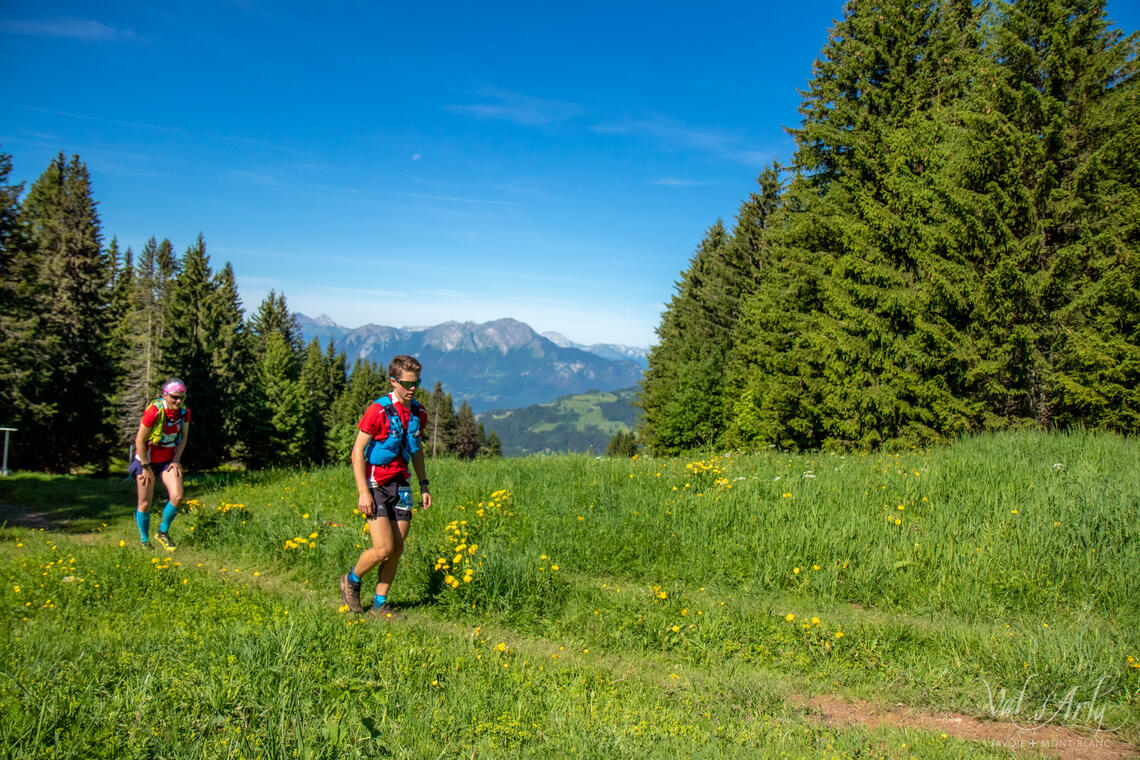 Parcours trail Du Fay au Reguet