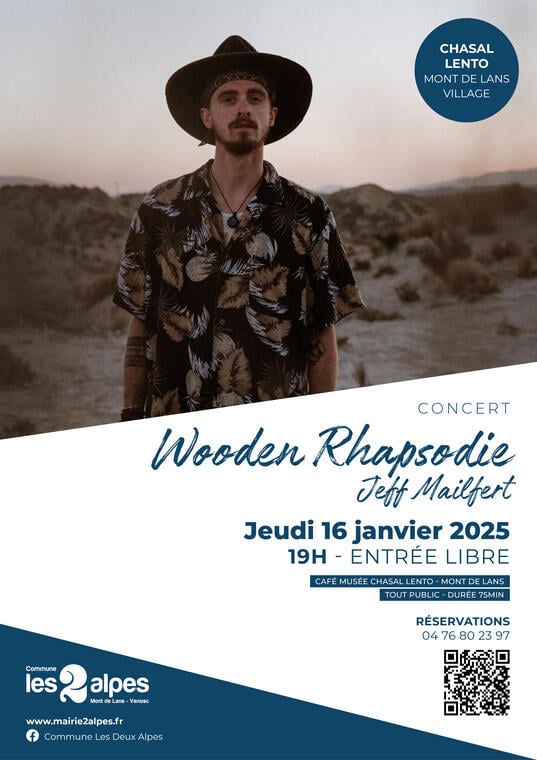 Concert - Wooden Rhapsodie (Jeff Mailfert)_Les Deux Alpes