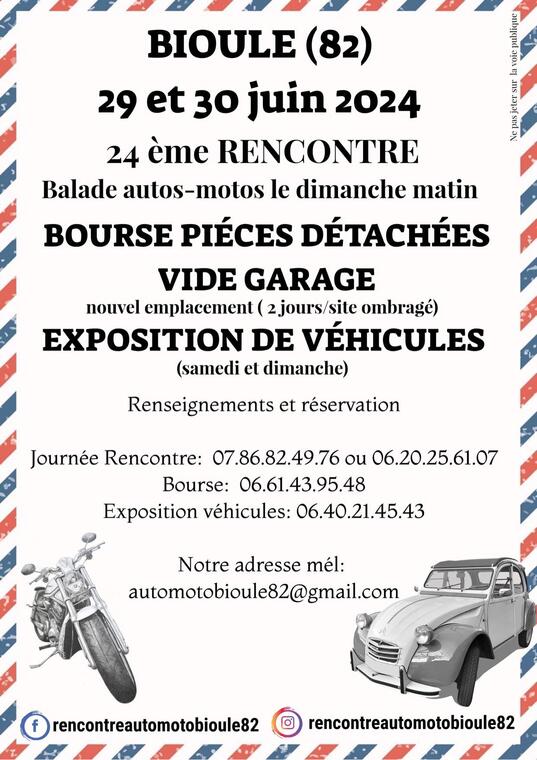 Rencontre auto moto