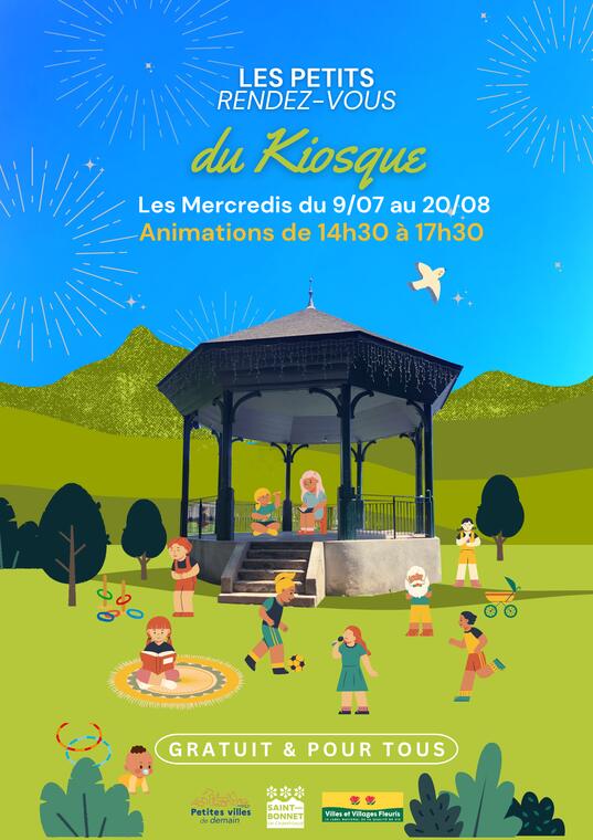 Les petits rendez-vous  du kiosque_Saint-Bonnet-en-Champsaur