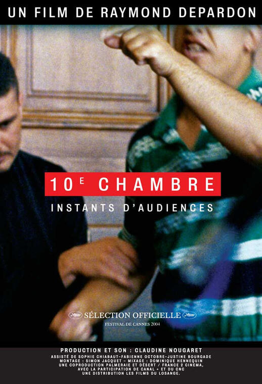 Projection : "10ème chambre - Instants d'audience de Raymond Depardon""_La Chaise-Dieu-affiche