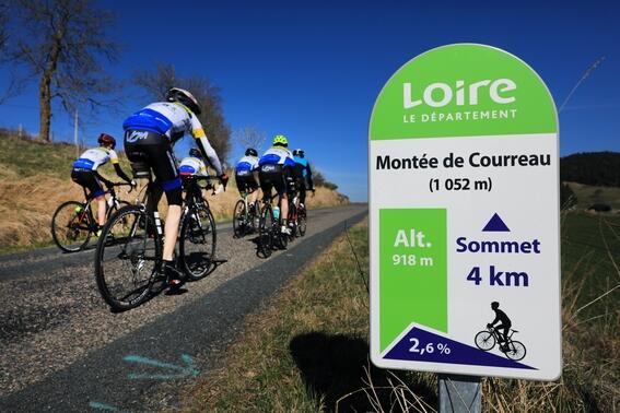 En vélo dans La Loire