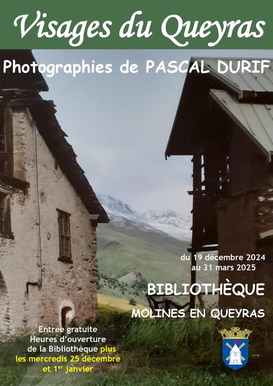 "Visages du Queyras", exposition photographique de Pascal Durif_Molines-en-Queyras