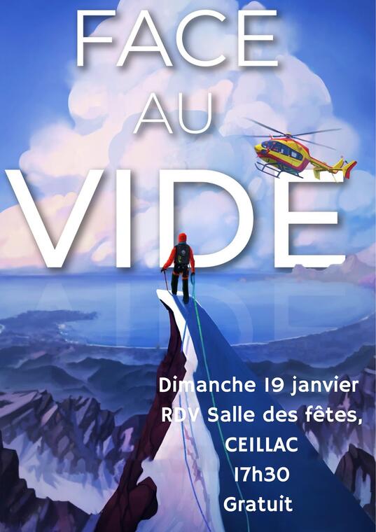 Projection du film : Face au vide_Ceillac