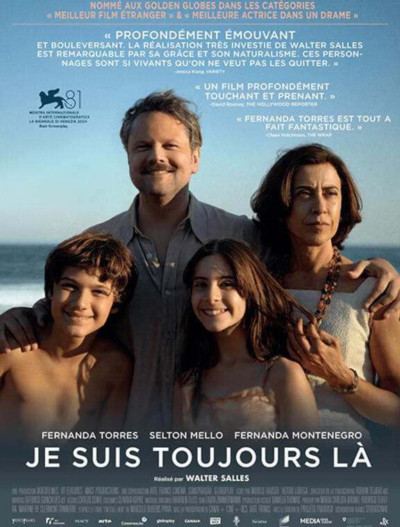 Séance de cinéma "Je suis toujours là", en VO sous titrée, à Champagne en Valromey