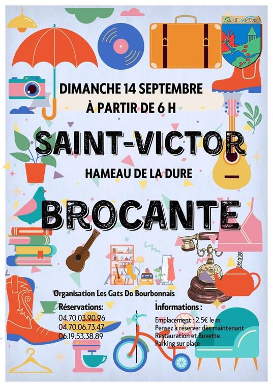 Brocante à Saint-Victor_Saint-Victor