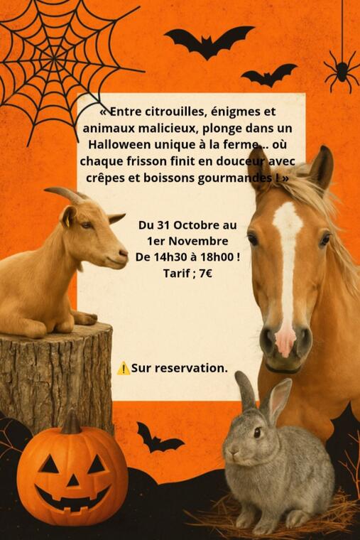 Animations d'Halloween à la ferme_Savigneux