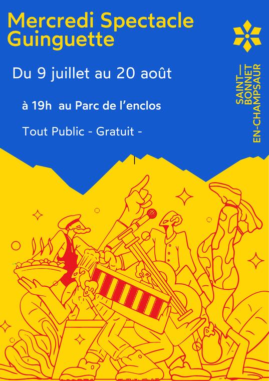 Mercredi Spectacle Guinguette_Saint-Bonnet-en-Champsaur
