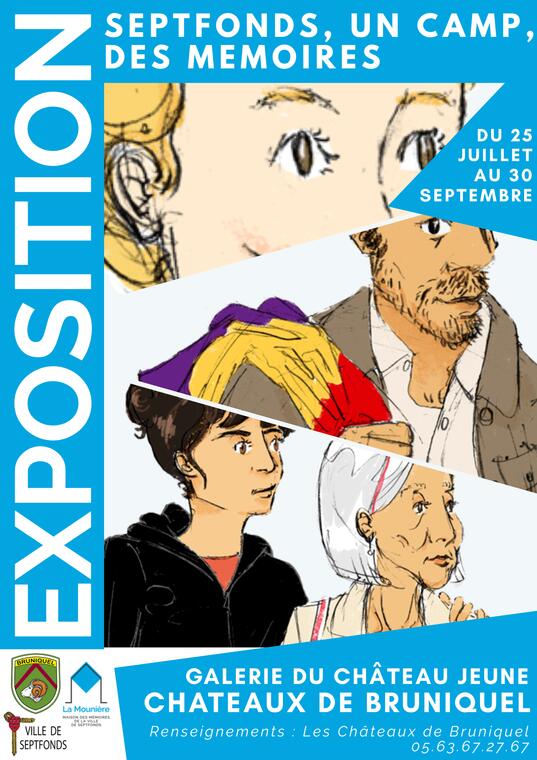 Exposition "les mémoires du camp de Septfonds"