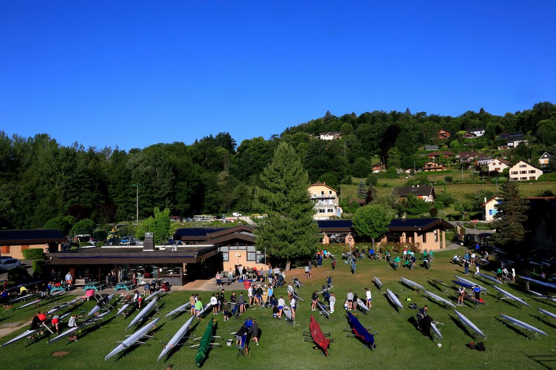Vue base aviron